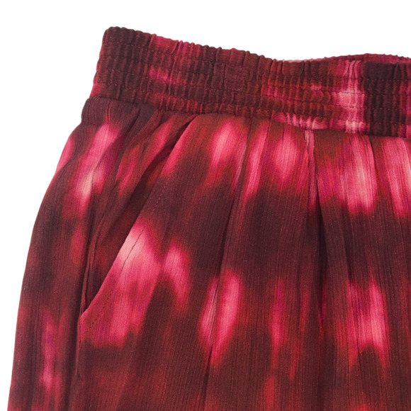 Torrid NEW Womens Size 1X Wide Leg Gauze Pants Lightweight Tie Dye Pull-On - Picture 4 of 7